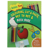 Cut & Paste Coloring Book - Multi, Kids, Kids Colouring Books, Chase Value, Chase Value
