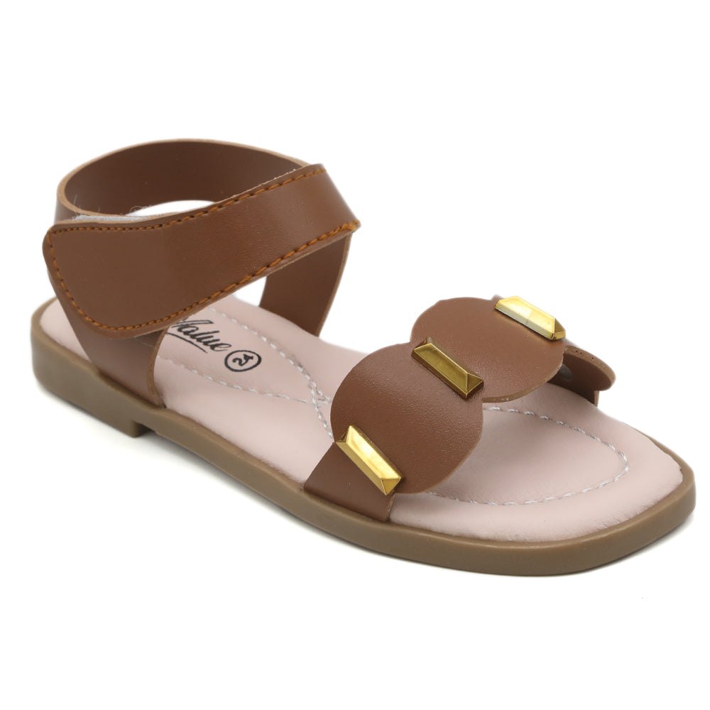 Girls Sandal - Mustard, Kids, Girls Sandals, Chase Value, Chase Value