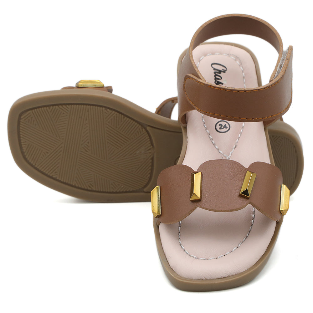 Girls Sandal - Mustard, Kids, Girls Sandals, Chase Value, Chase Value