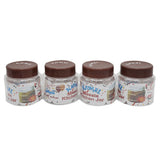 Masala Kitchen Jar 4 Pcs Set - Dark Brown, Home & Lifestyle, Storage Boxes, Chase Value, Chase Value
