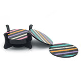 Coaster Stripes - Black, Home & Lifestyle, Decoration, Chase Value, Chase Value
