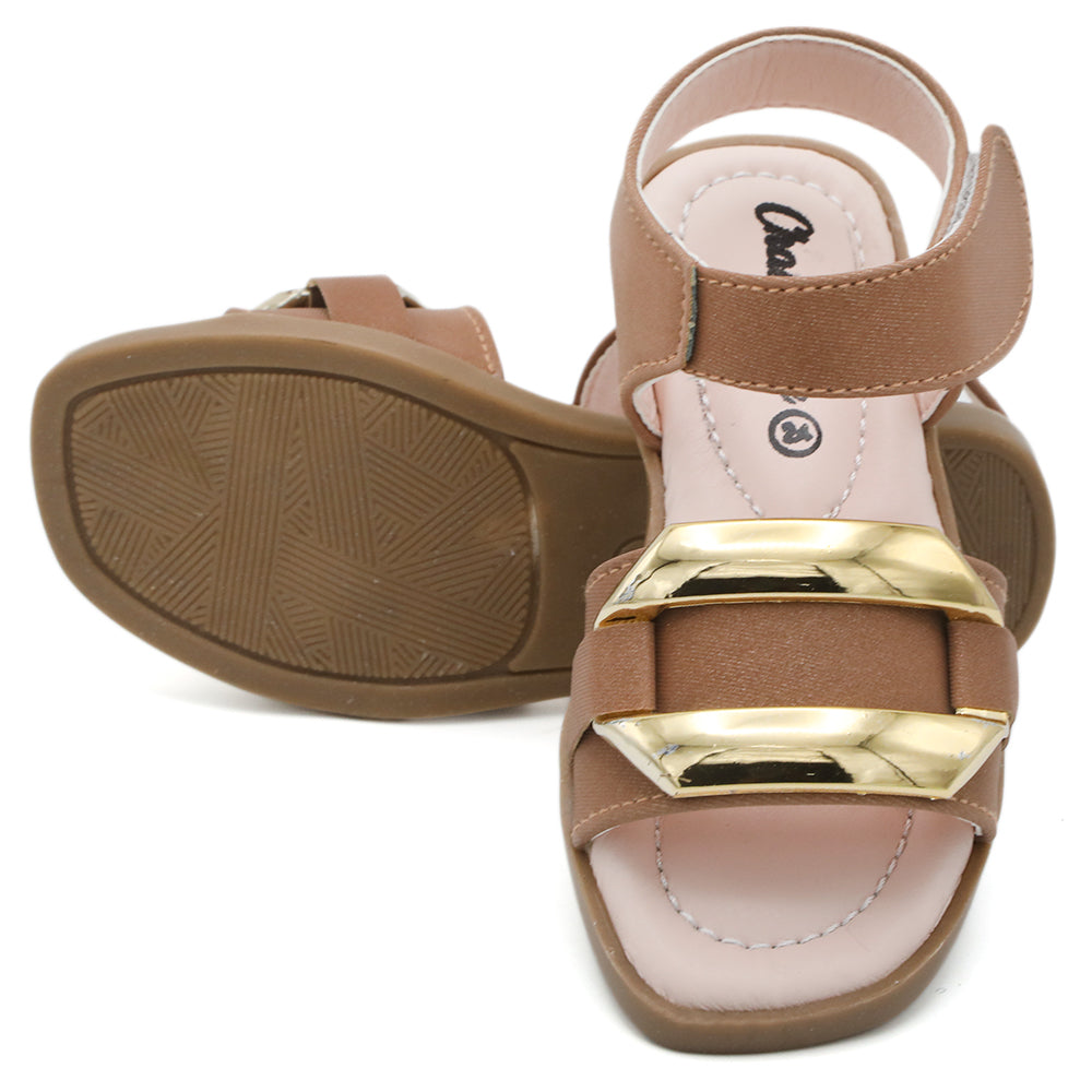 Girls Sandal - Peach, Kids, Girls Sandals, Chase Value, Chase Value