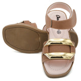 Girls Sandal - Peach, Kids, Girls Sandals, Chase Value, Chase Value