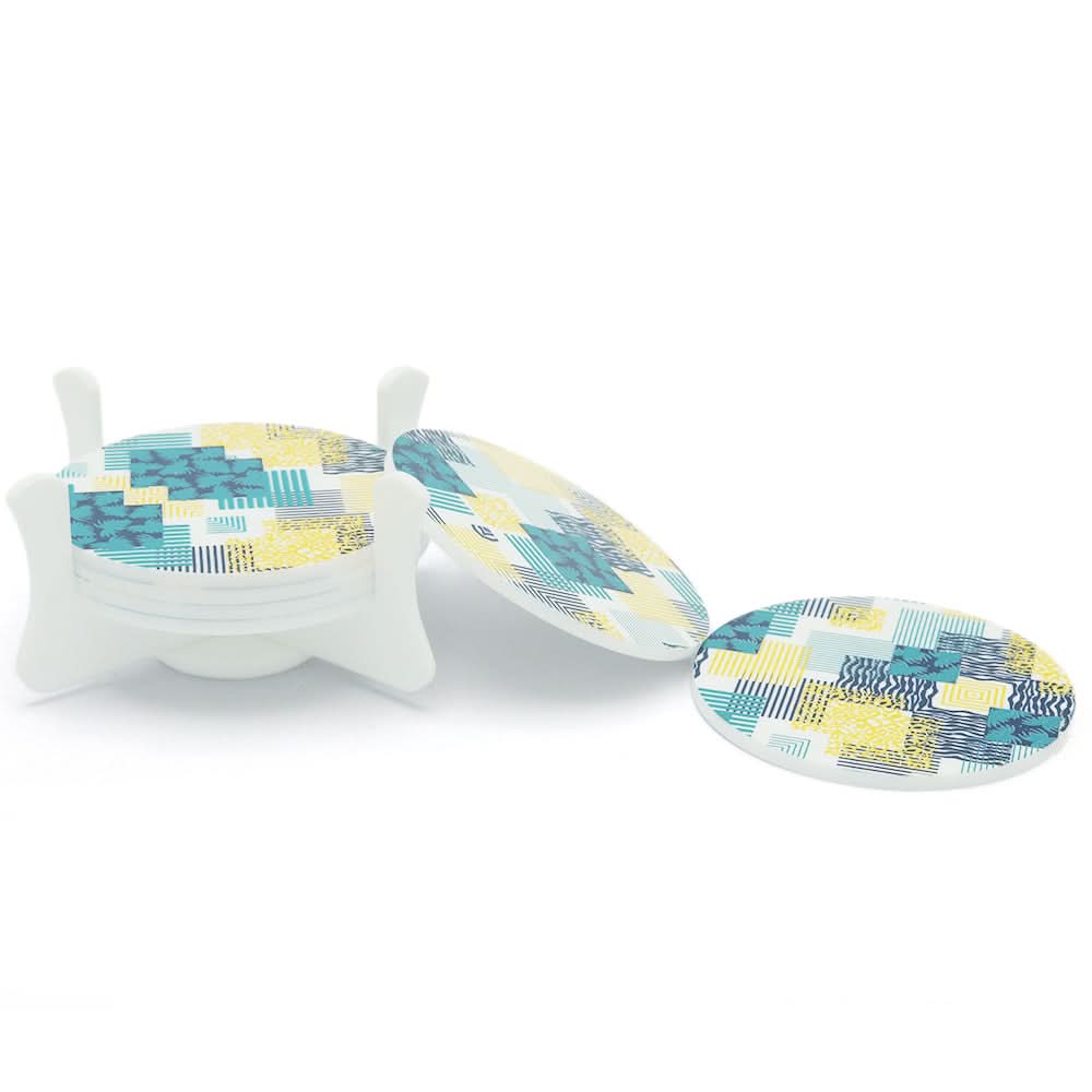 Coaster Chequered, Home & Lifestyle, Kitchen Tools And Accessories, Chase Value, Chase Value