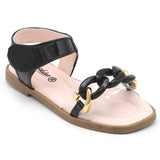 Girls Sandal - Black, Kids, Girls Sandals, Chase Value, Chase Value
