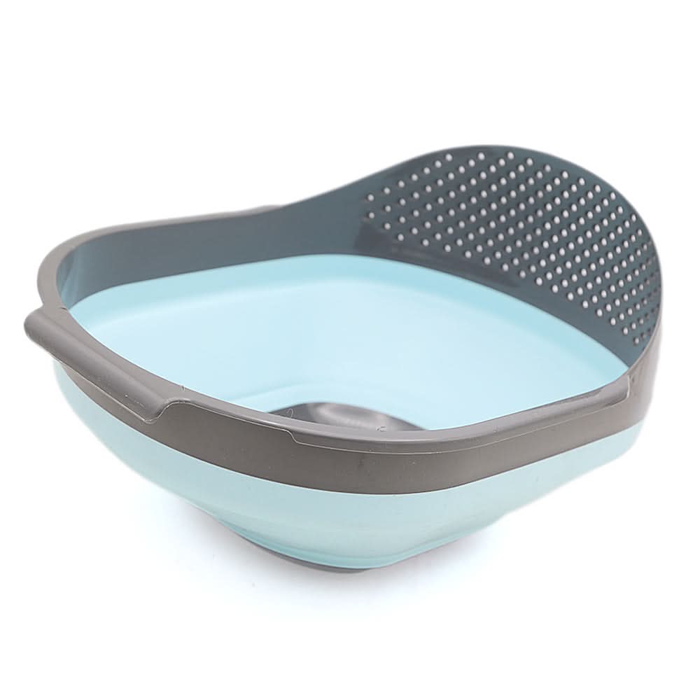 Accordion Rice Strainer - Light Blue, Home & Lifestyle, Kitchen Tools And Accessories, Chase Value, Chase Value