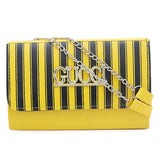 Women's Shoulder Box 9143B - Yellow, Women, Clutches, Chase Value, Chase Value