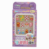 Girls Jell Nail Tip Set - Purple, Kids, Gift Set, Chase Value, Chase Value