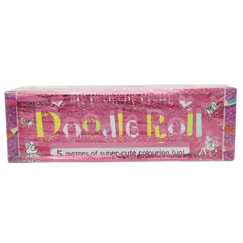 Doodle Roll Book - Pink, Kids, Kids Educational Books, Chase Value, Chase Value