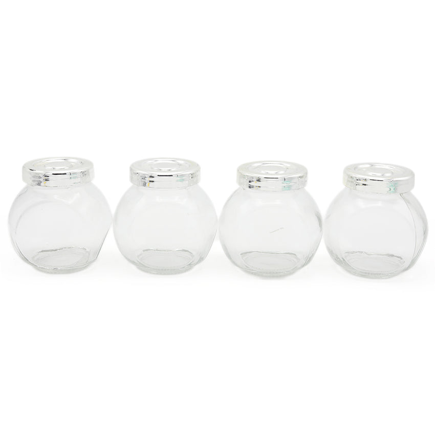 Glass Jar Set 4 Pieces - Multi, Home & Lifestyle, Storage Boxes, Chase Value, Chase Value