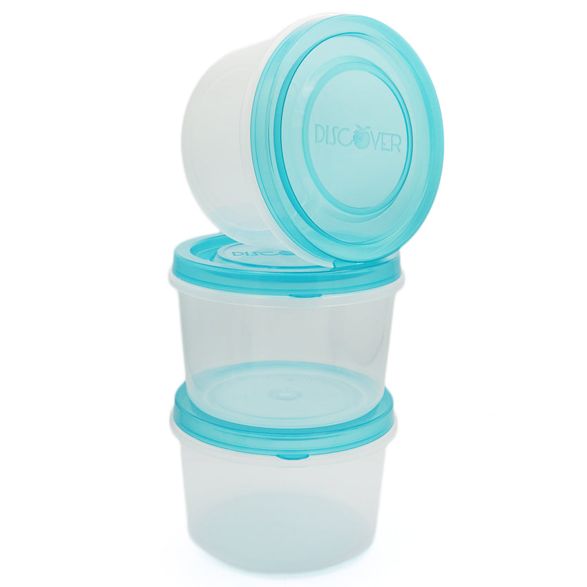 Discovery Storage Bowl 3 Pcs Set 1 LTR -Sea Green, Home & Lifestyle, Storage Boxes, Chase Value, Chase Value