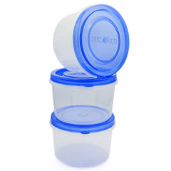 Discovery Storage Bowl 3 Pcs Set 1 LTR -Dark Blue, Home & Lifestyle, Storage Boxes, Chase Value, Chase Value
