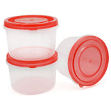 Discovery Storage Bowl 3 Pcs Set 1 LTR - Red, Home & Lifestyle, Storage Boxes, Chase Value, Chase Value