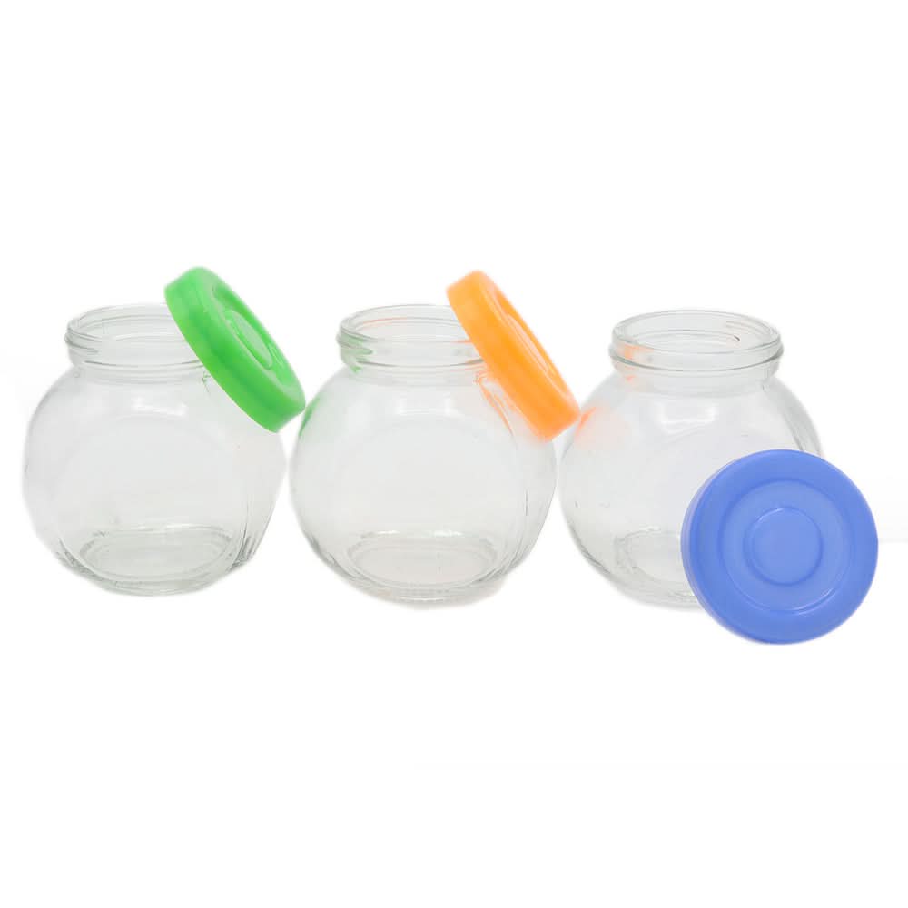 Jar Set 3 Pieces - Multi, Home & Lifestyle, Storage Boxes, Chase Value, Chase Value