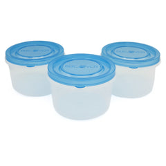Discovery Storage Bowl 3 Pcs Set 1 LTR - Light Blue, Home & Lifestyle, Storage Boxes, Chase Value, Chase Value