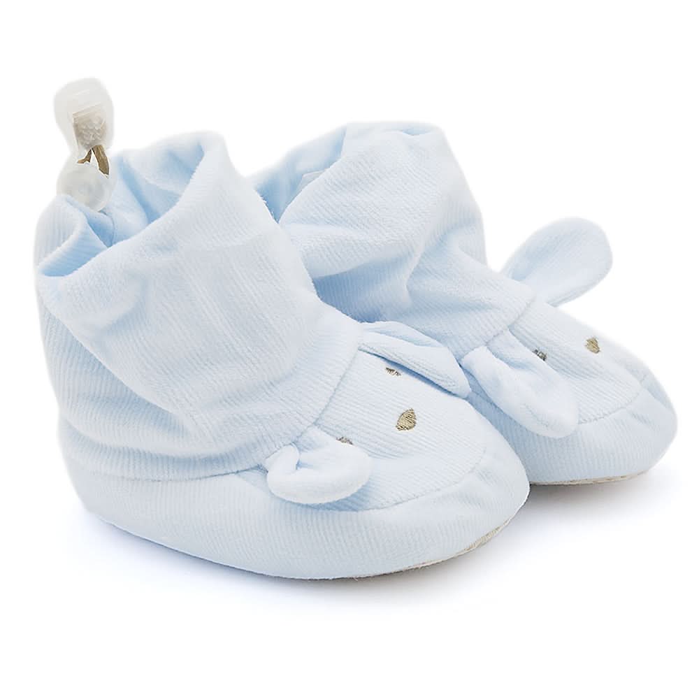 Newborn Booties - Blue, Kids, New Born Shoes And Socks, Chase Value, Chase Value