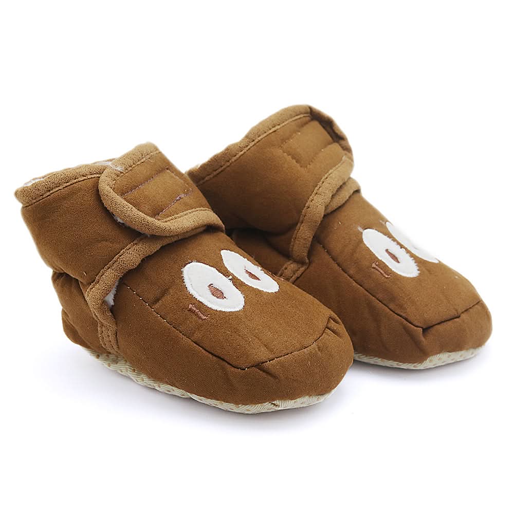 Newborn Booties - Brown, Kids, New Born Shoes And Socks, Chase Value, Chase Value