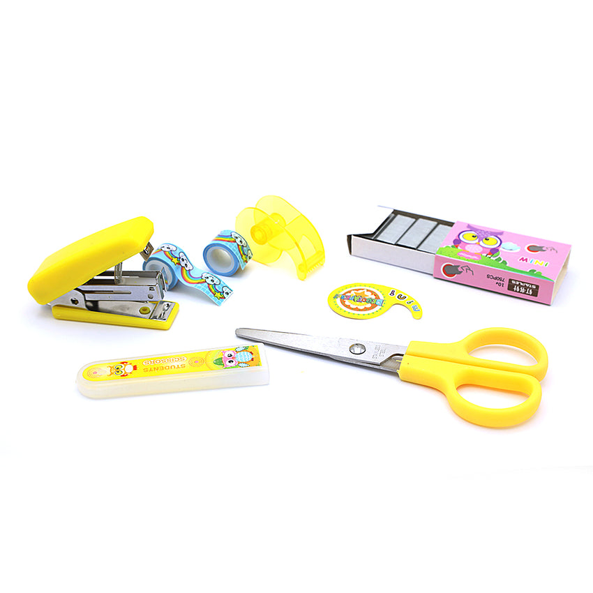 Box Item E-026 - Yellow, Kids, Pencil Boxes And Stationery Sets, Chase Value, Chase Value