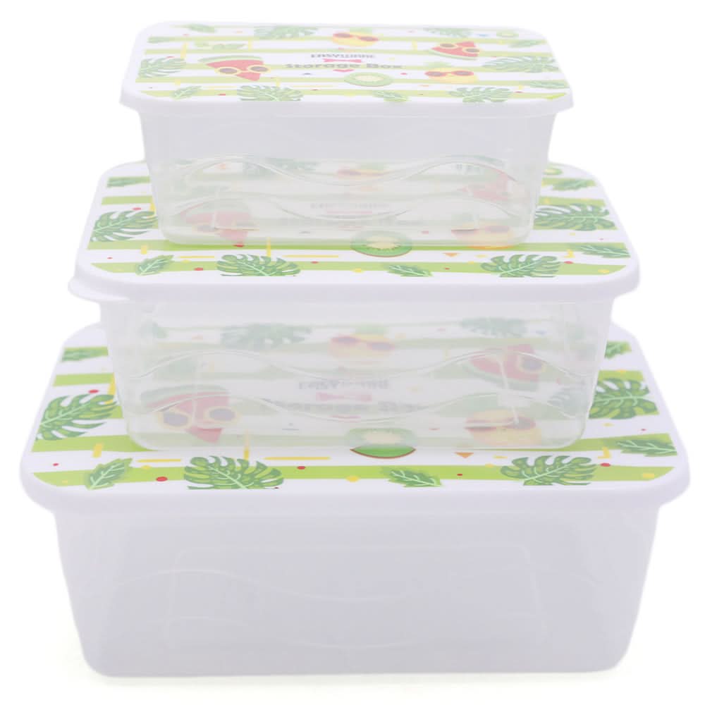 Storage Box Set 3 in 1 - Green, Home & Lifestyle, Storage Boxes, Chase Value, Chase Value