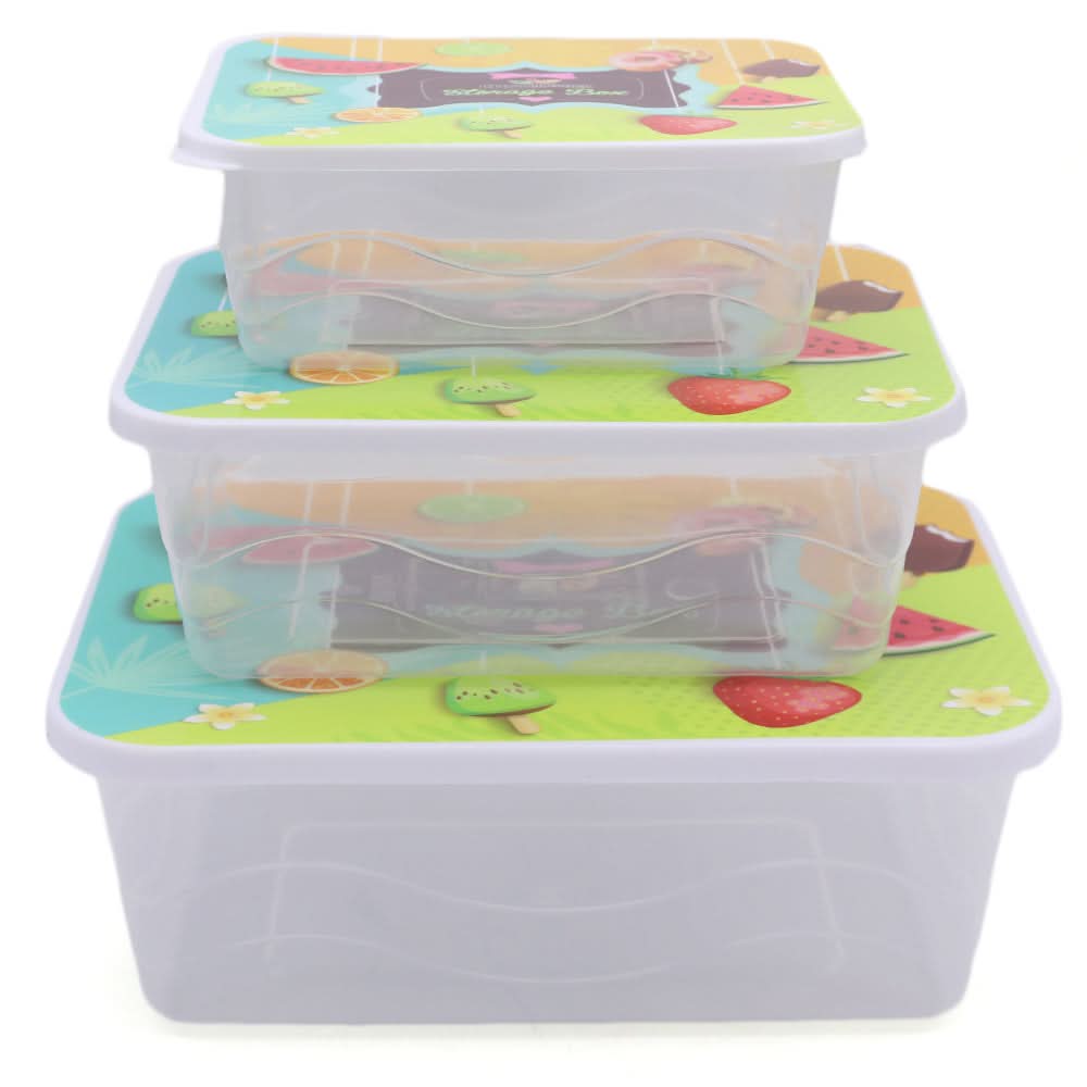 Storage Box Set 3 in 1 - Sea Green, Home & Lifestyle, Storage Boxes, Chase Value, Chase Value