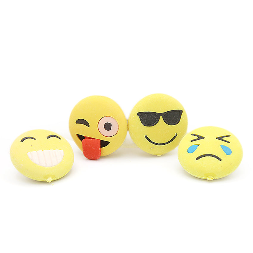 Emoji Eraser FE-16 - Yellow, Kids, Pencil Boxes And Stationery Sets, Chase Value, Chase Value
