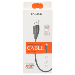 Faster O3 Lite Type-C Fast Charging Support Cable, Home & Lifestyle, Usb Cables, Faster, Chase Value