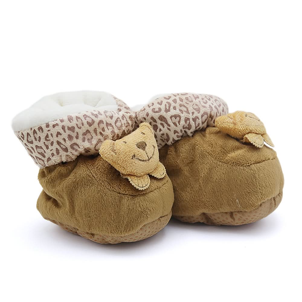 Newborn Booties - Brown, Kids, New Born Shoes And Socks, Chase Value, Chase Value