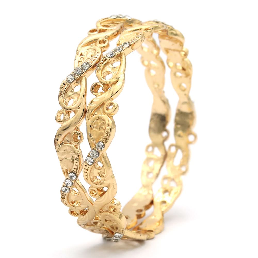 Children Bangle 2Pes - Golden, Kids, Bangles & Bracelet, Chase Value, Chase Value