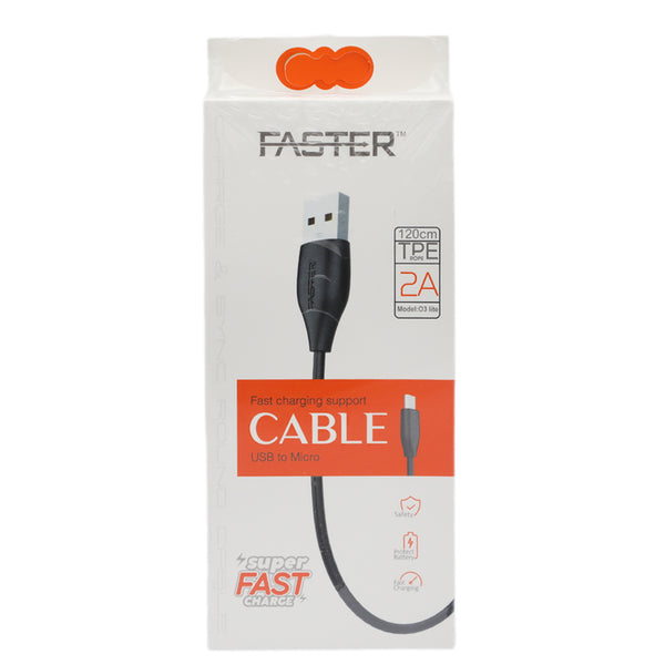 Faster O3 Lite Fast Charging Support, Home & Lifestyle, Usb Cables, Faster, Chase Value
