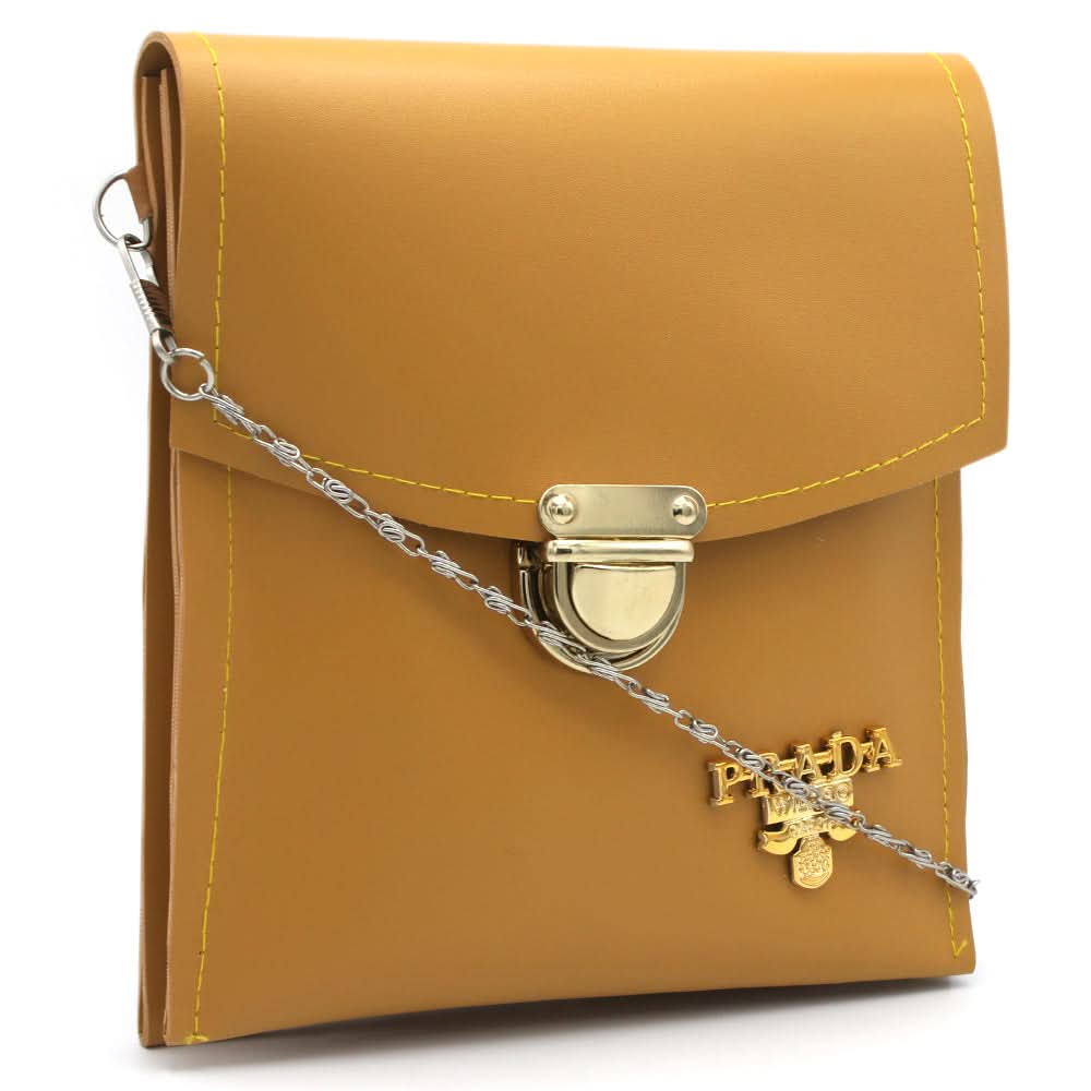 Women's Shoulder Bag - Golden, Women, Bags, Chase Value, Chase Value