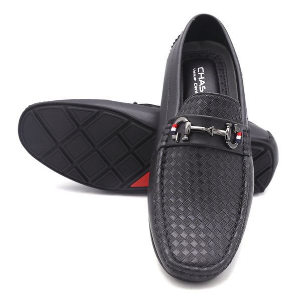 Men's Loafer Shoes XD247-1 - Black, Men, Casual Shoes, Chase Value, Chase Value