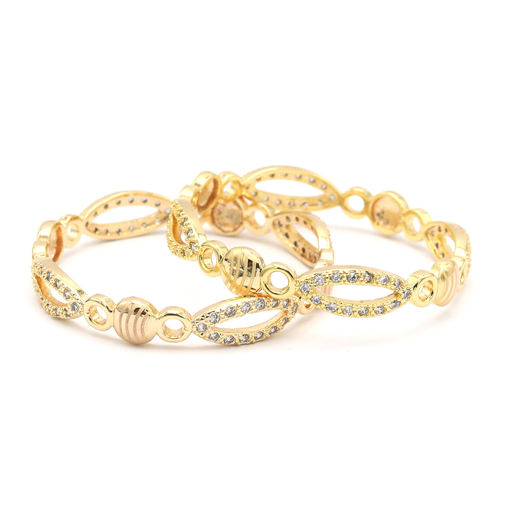 Girls Bangles - B - Golden, Kids, Bangles & Bracelet, Chase Value, Chase Value