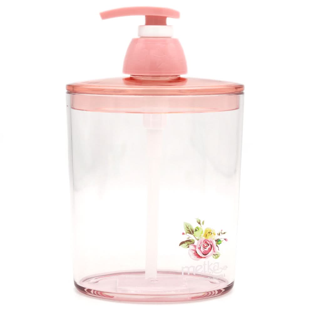 Soap Dispenser MTJ-6232 (KA-1001) - Pink, Home & Lifestyle, Storage Boxes, Chase Value, Chase Value