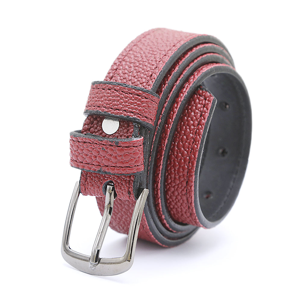 Women's Belt - Maroon, Women, Belts, Chase Value, Chase Value