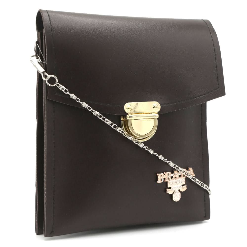 Women's Shoulder Bag - Dark Brown, Women, Bags, Chase Value, Chase Value