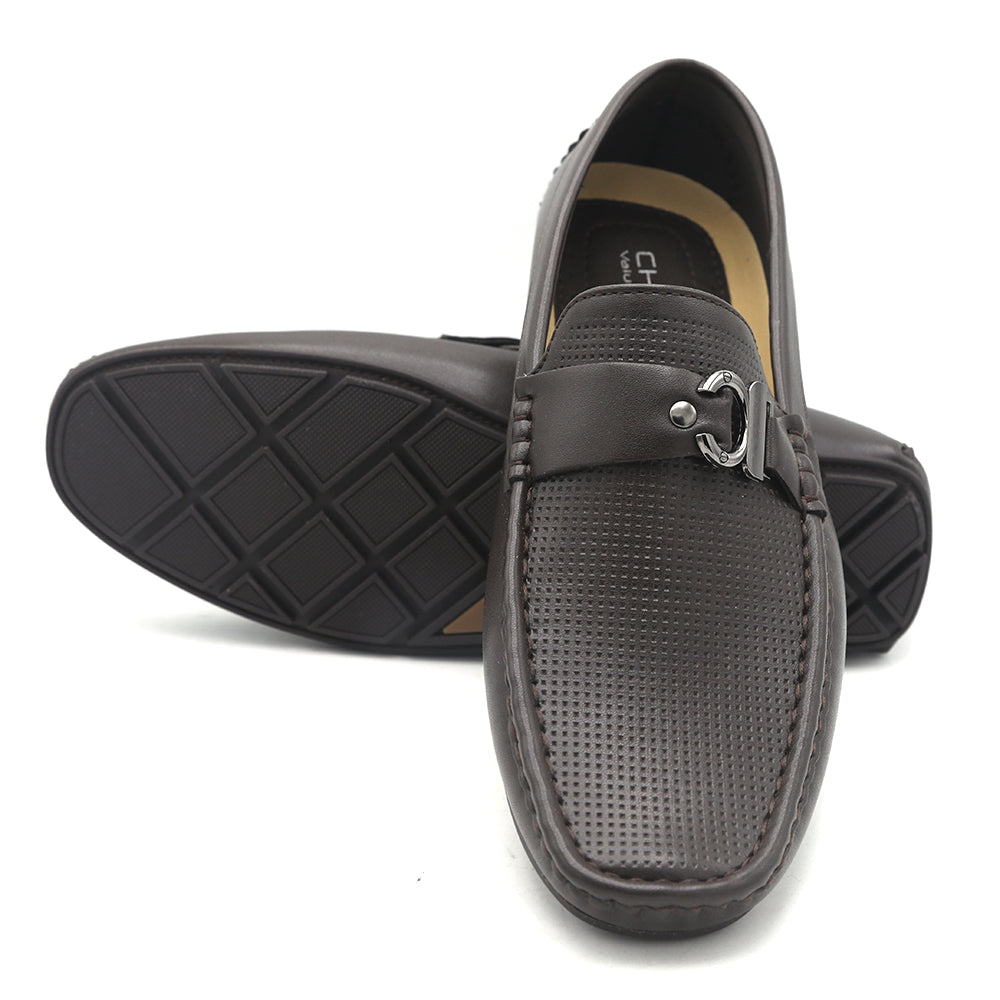 Men's Loafer Shoes XD244-2 - Coffee, Men, Casual Shoes, Chase Value, Chase Value