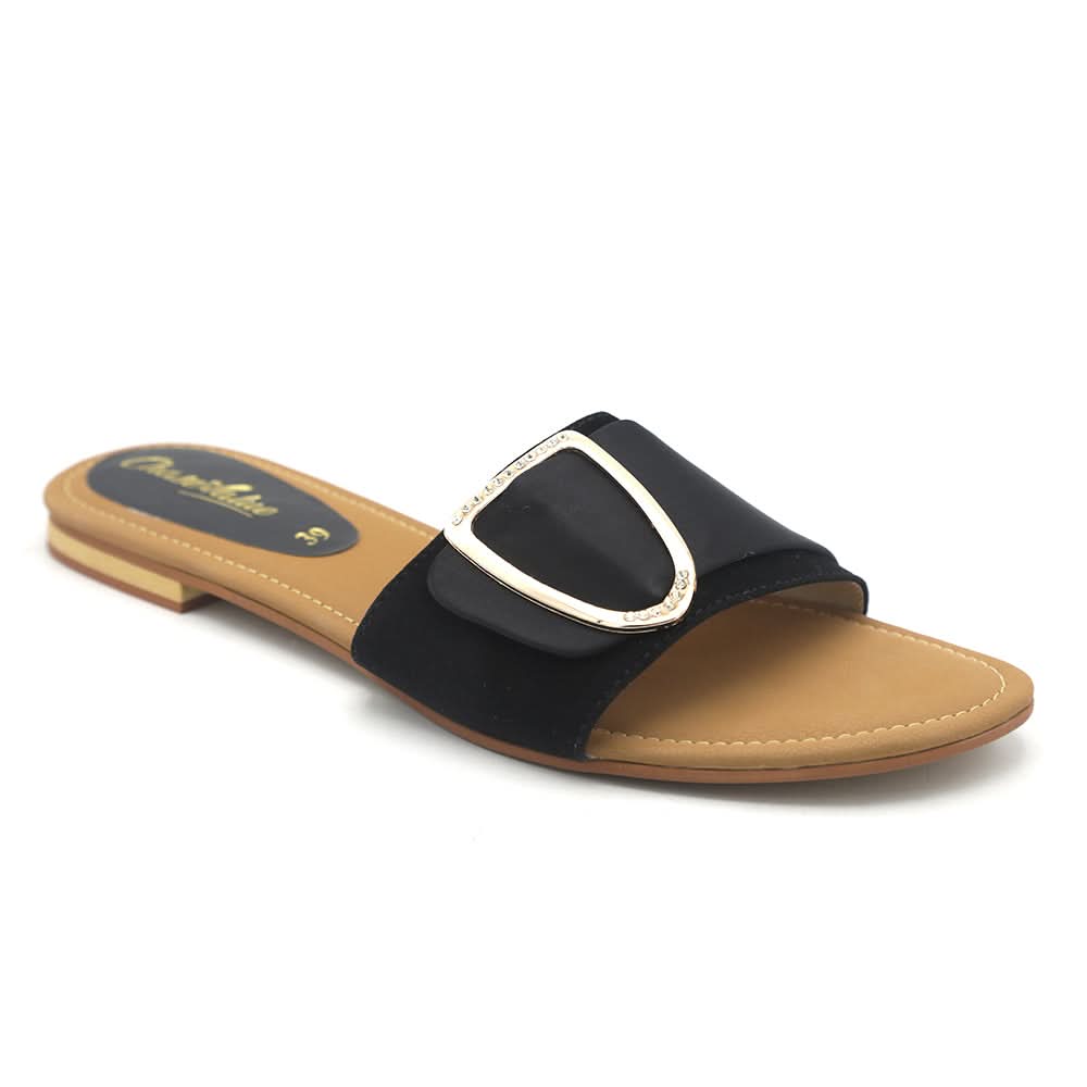 Women's Slipper (M 906) - Black, Women, Slippers, Chase Value, Chase Value