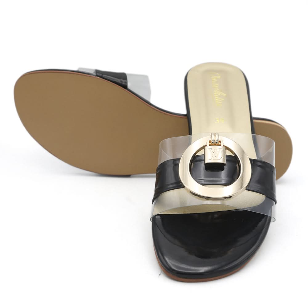 Women's Slippers M-1046 - Black, Women, Slippers, Chase Value, Chase Value