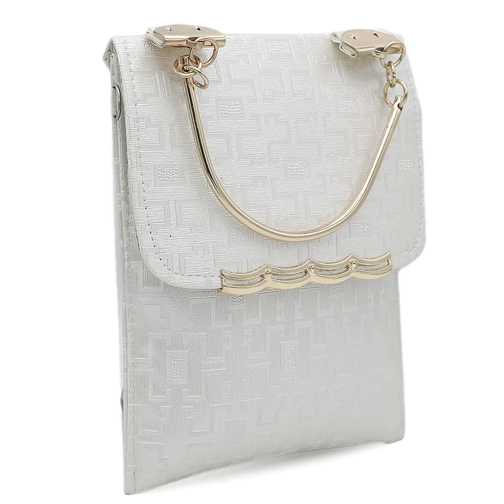 Women's Handbag 1774 - Off White, Women, Bags, Chase Value, Chase Value