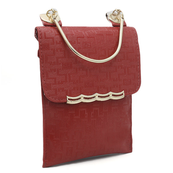 Women's Handbag 1774 - Maroon, Women, Bags, Chase Value, Chase Value