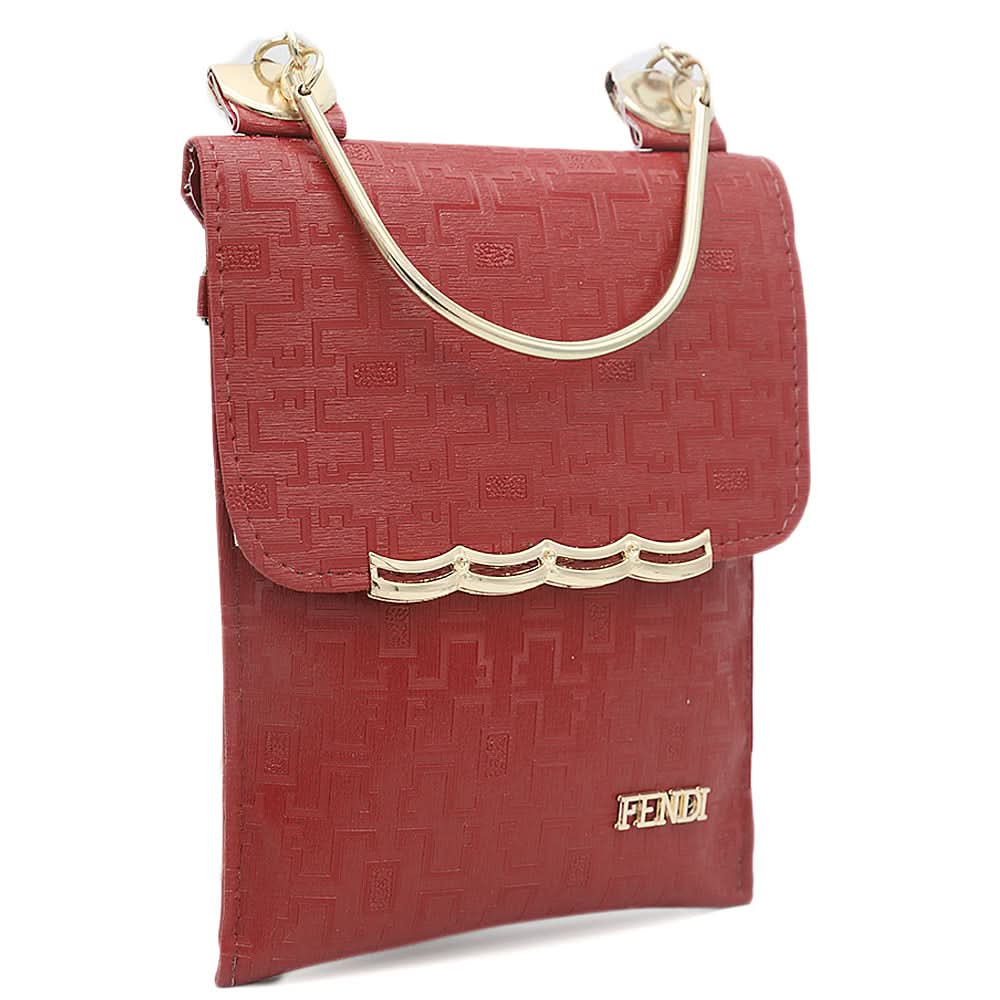 Women's Handbag 1774 - Maroon, Women, Bags, Chase Value, Chase Value