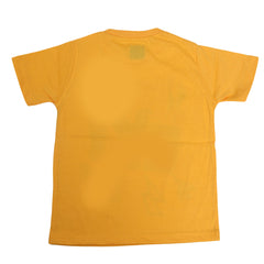 Boys Round Neck Half Sleeves T-Shirt - Yellow, Kids, Boys T-Shirts, Chase Value, Chase Value