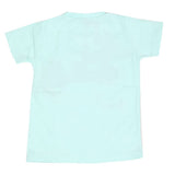 Boys Round Neck Half Sleeves T-Shirt - Cyan, Kids, Boys T-Shirts, Chase Value, Chase Value