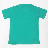 Boys Round Neck Half Sleeves T-Shirt - Green, Kids, Boys T-Shirts, Chase Value, Chase Value