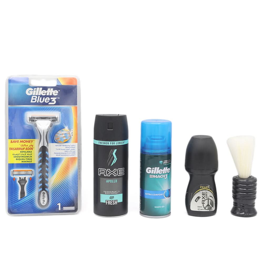 Axe Shaving Gift Set 5 Pcs, Beauty & Personal Care, Gift Sets, Chase Value, Chase Value