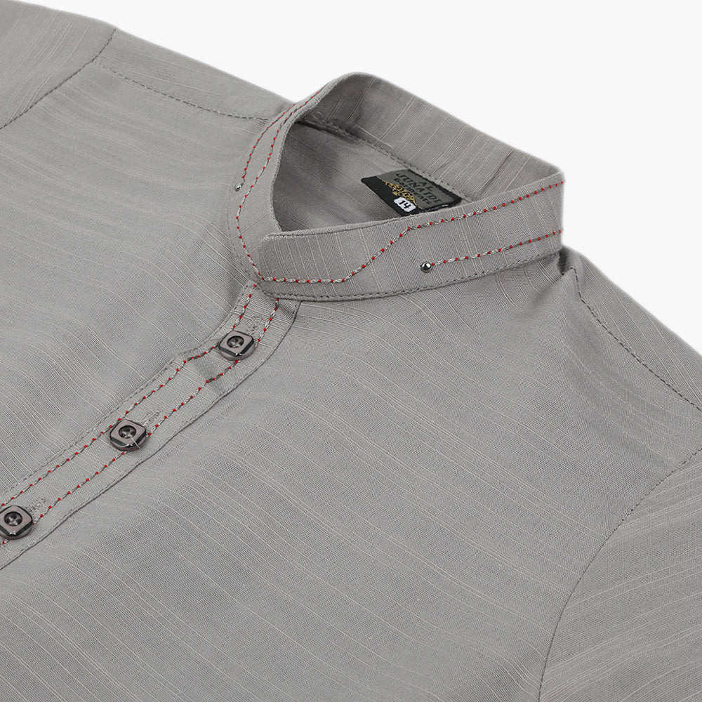 Boys Shalwar Suit With Waistcoat - Grey, Boys Shalwar Kameez, Chase Value, Chase Value