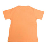 Boys Round Neck Half Sleeves T-Shirt - Peach, Kids, Boys T-Shirts, Chase Value, Chase Value