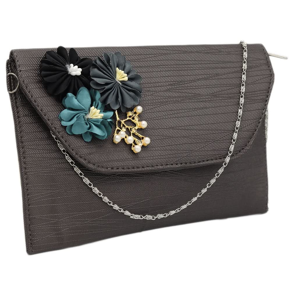 Women's Clutch Kam-252 - Coffee, Women, Clutches, Chase Value, Chase Value