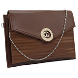 Women's Fancy Clutch K-2026 - Brown, Women, Clutches, Chase Value, Chase Value