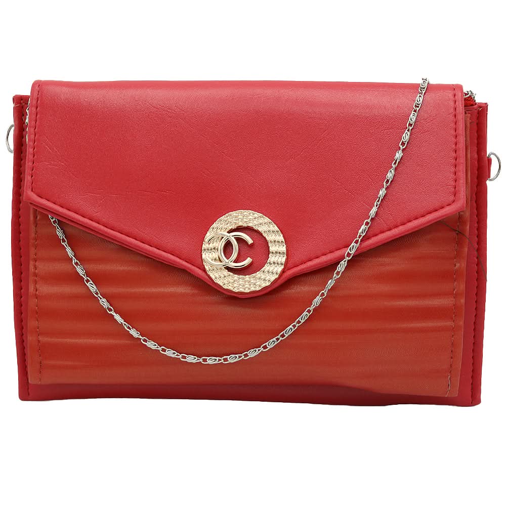Women's Fancy Clutch K-2026 - Red, Women, Clutches, Chase Value, Chase Value